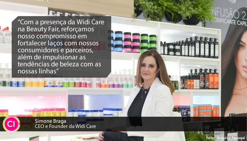 Widi Care leva sala blog exclusiva para influenciadores na Beauty Fair