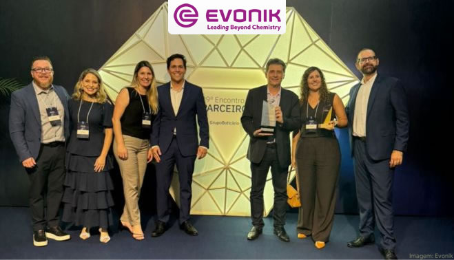 Evonik recebe Prêmio Diamante do Grupo Boticário
