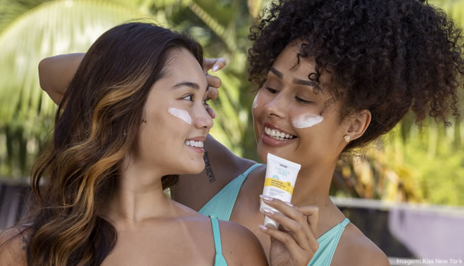 Kiss New York lança protetor solar com tecnologia coreana e ativos de skincare