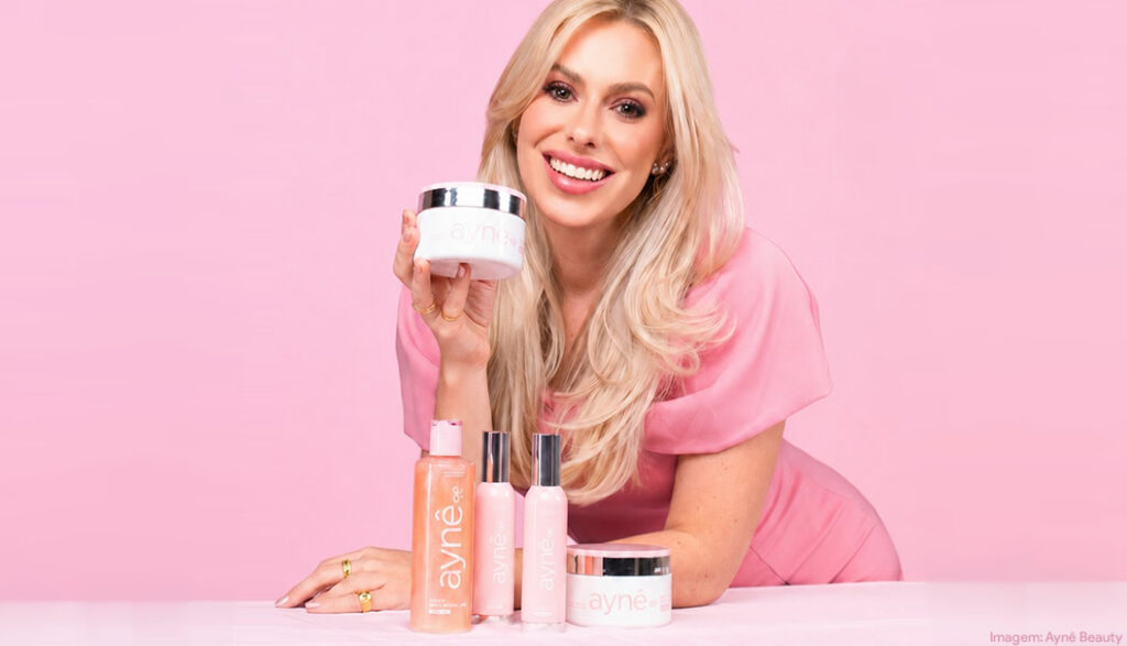 Amanda Domenico investe em hair care com Aynê Beauty