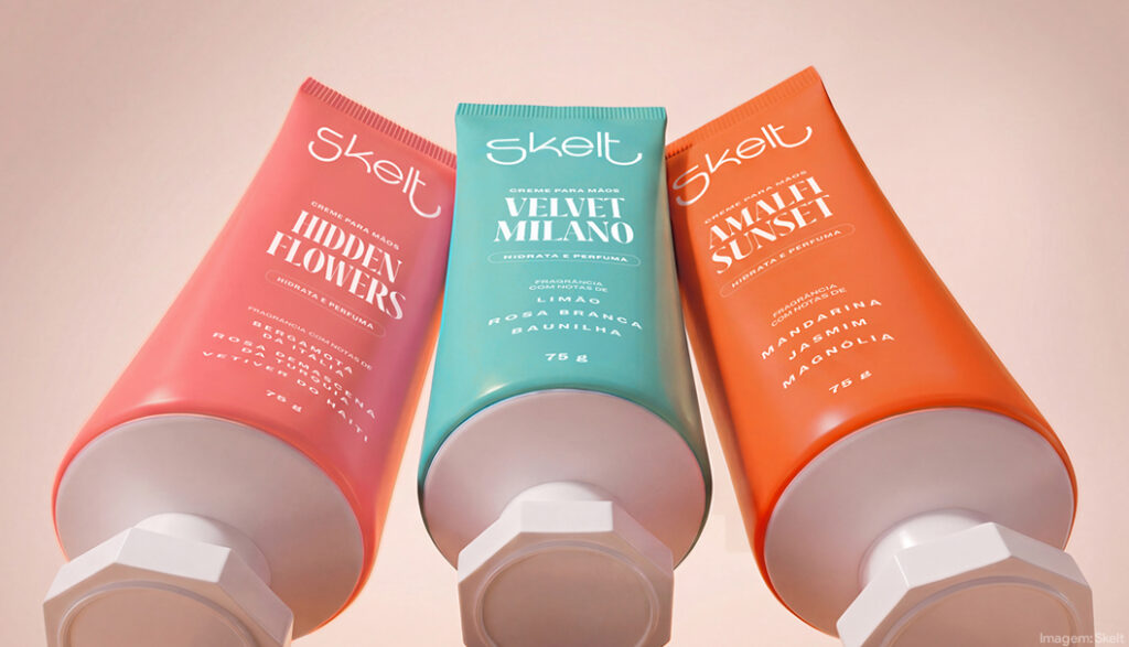 Skelt entra em handcare com nova linha de cremes para mãos