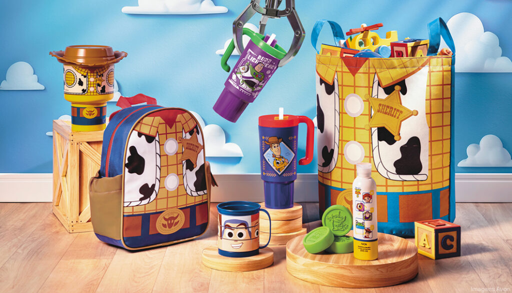 Avon e Casa & Estilo lançam coleção inspirada em Toy Story 5