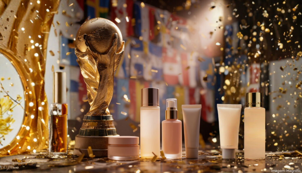 Marcas de beleza apostam na Copa do Mundo 2026