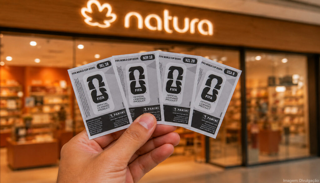 Natura transforma figurinhas da Copa em ação de reciclagem
