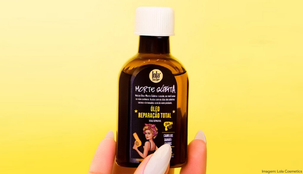 Lola Cosmetics amplia Morte Súbita com óleo reparador antifrizz
