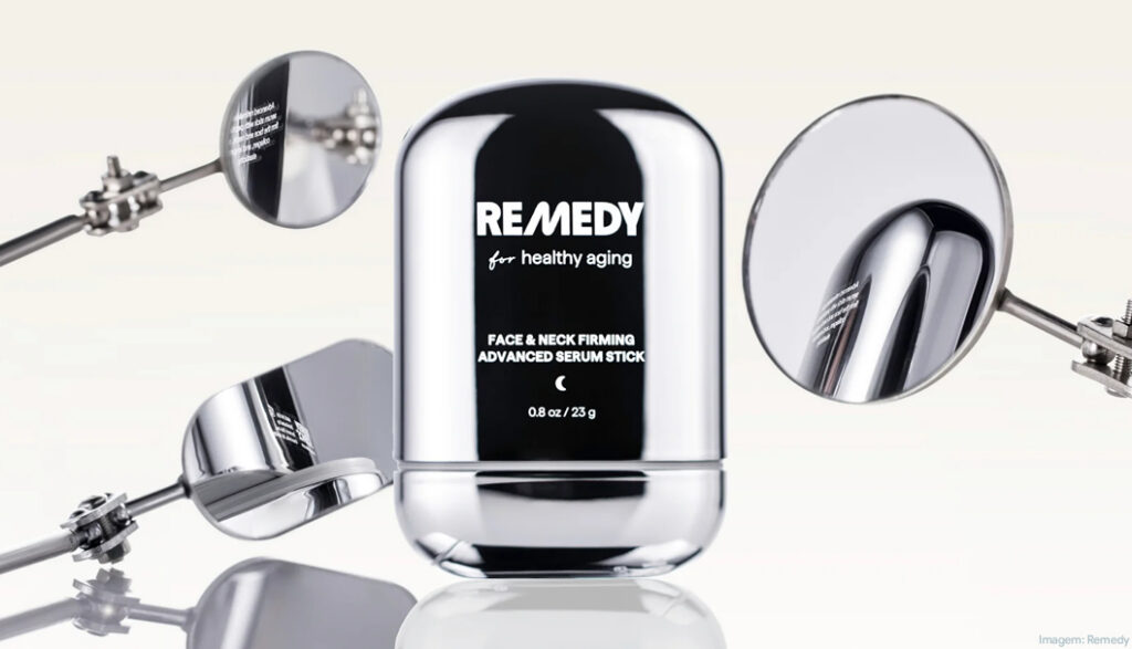 Remedy lança sérum em stick com retinaldeído para aplicação precisa no rosto e pescoço