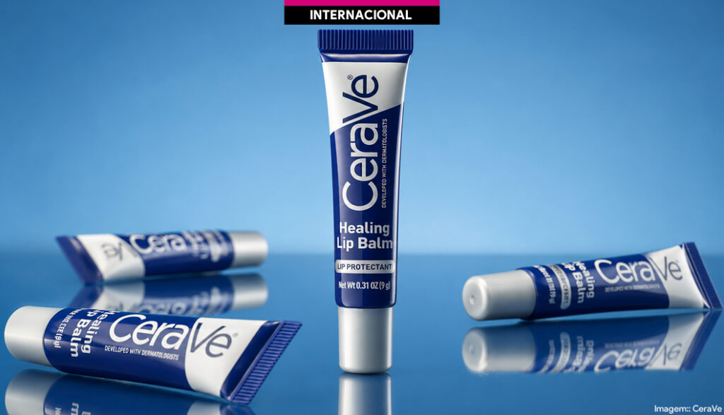 EUA: CeraVe lança protetor labial inspirado em sua pomada cicatrizante