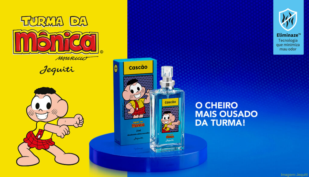 Jequiti lança perfume do Cascão