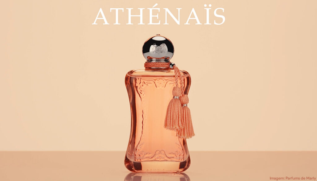 Parfums de Marly lança Athénaïs com floral cítrico e fundo ambarado