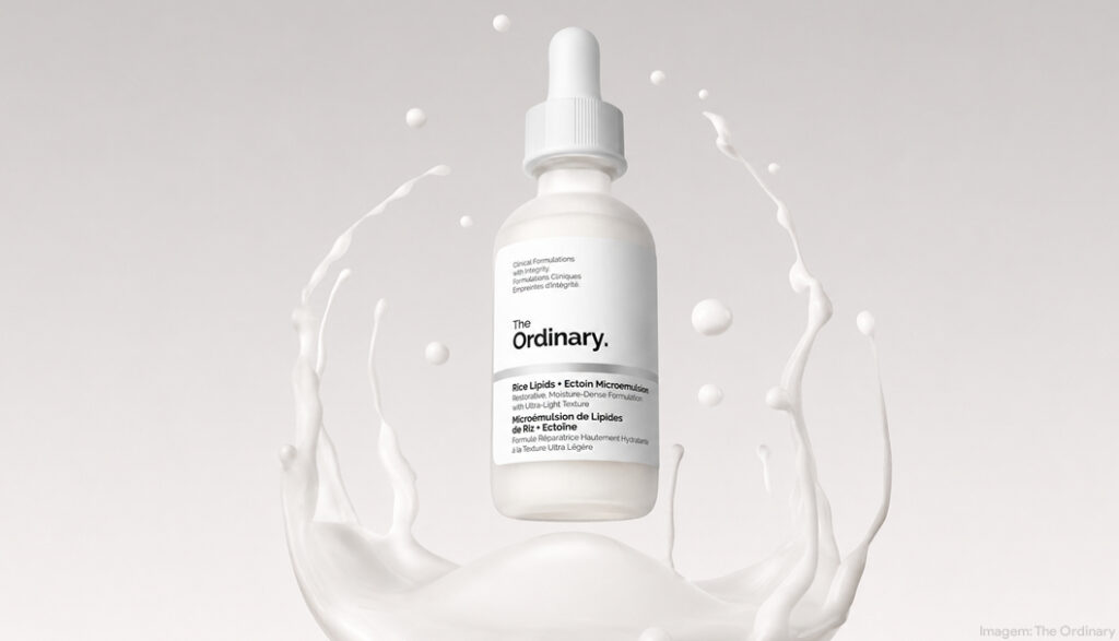 The Ordinary apresenta hidratante Rice Lipids + Ectoin Microemulsion