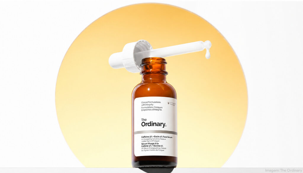 The Ordinary apresenta Caffeine 3% + Escin 1% Face Serum