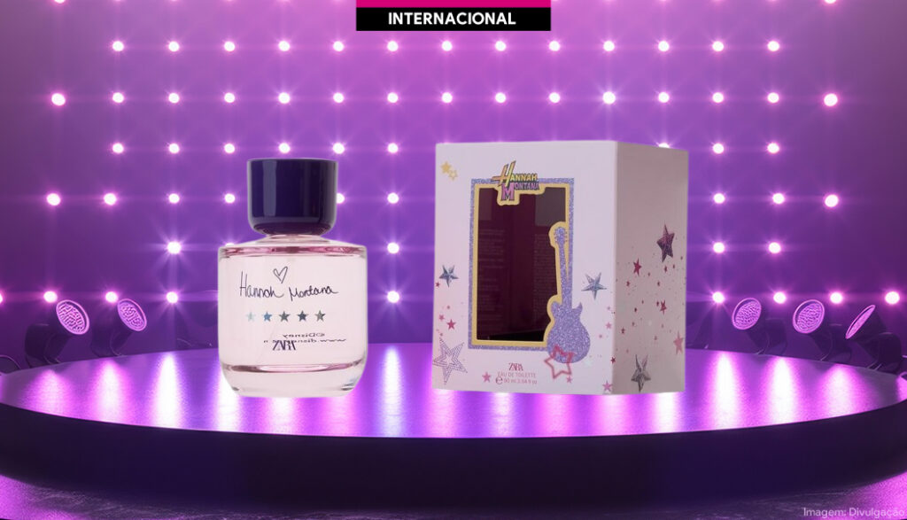 Zara lança fragrância inspirada em Hannah Montana nos EUA