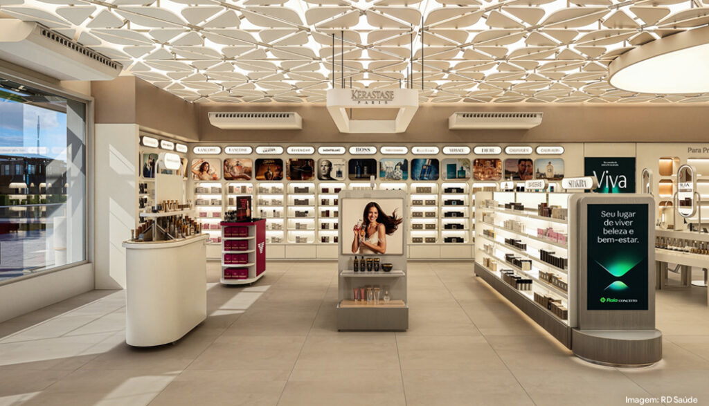 RD Saúde amplia atuação em beleza premium com novo conceito de farmácia
