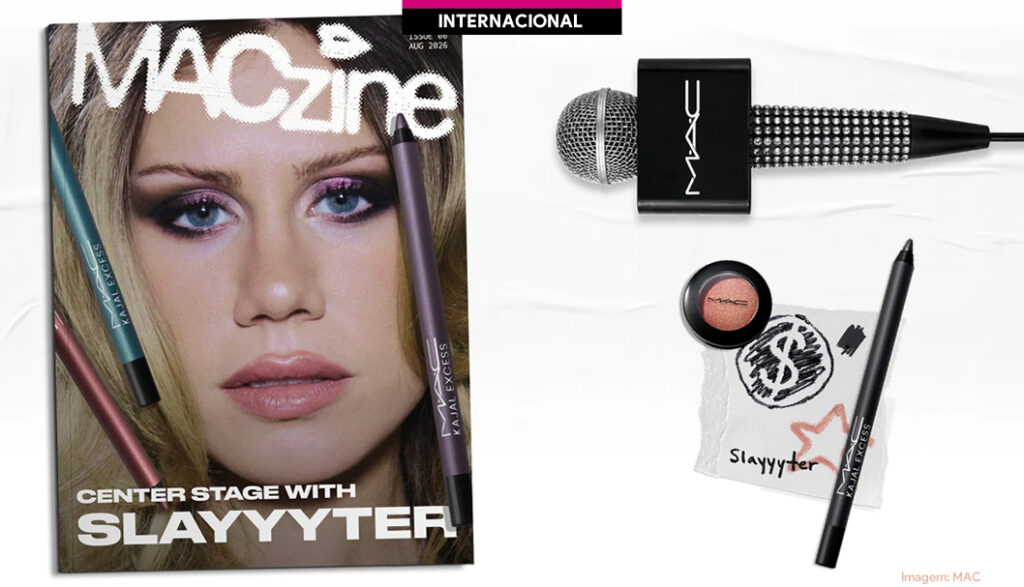 MAC aposta em Slayyyter para apresentar novos tons de Kajal Excess nos EUA