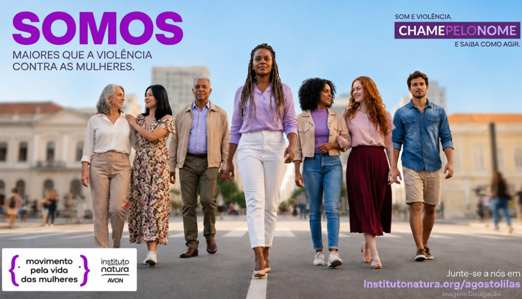 Avon e Instituto Natura se unem no combate à violência contra a mulher
