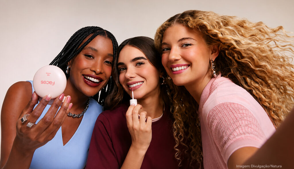 Natura relança Faces e renova embalagens da linha para se conectar à Gen Z