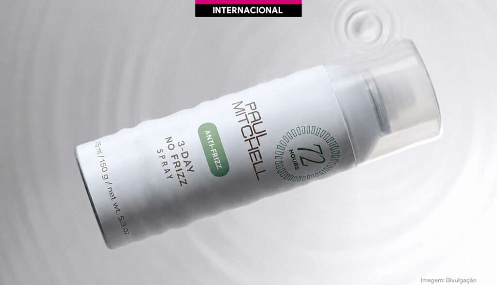Paul Mitchell lança nos EUA spray com controle de frizz