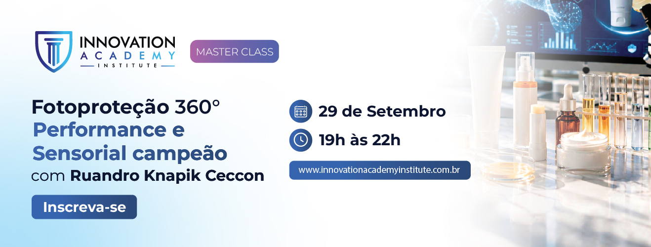 Master Class - Fotoproteção 360° - Performance e Sensorial Campeão