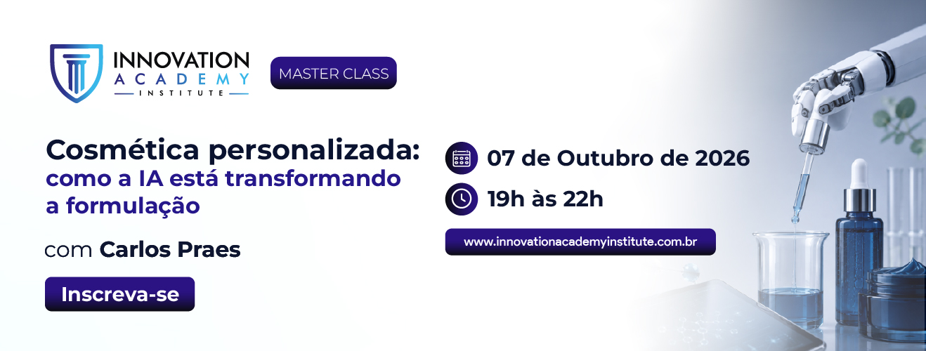 Master Class - Cosmética personalizada: como a IA está transformando a formulação
