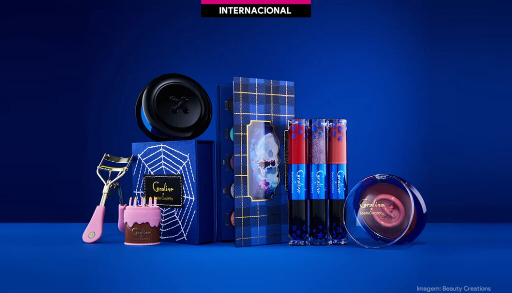 Beauty Creations leva Coraline ao mercado global de maquiagem