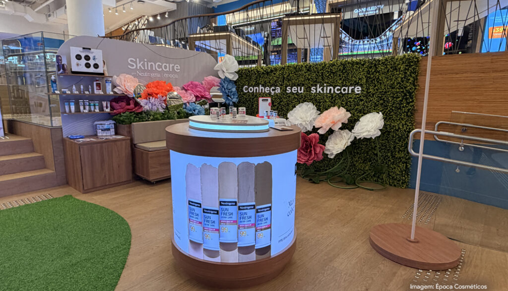Época Cosméticos promove Circuito Bem-Estar na Galeria Magalu