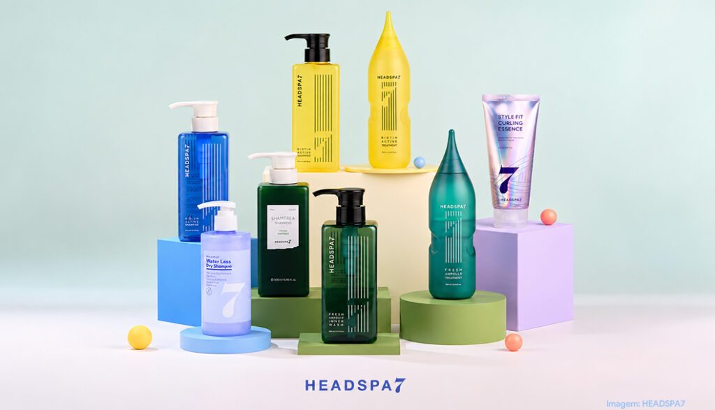 Marca coreana HEADSPA7 chega ao Brasil com conceito Hair Like Skin