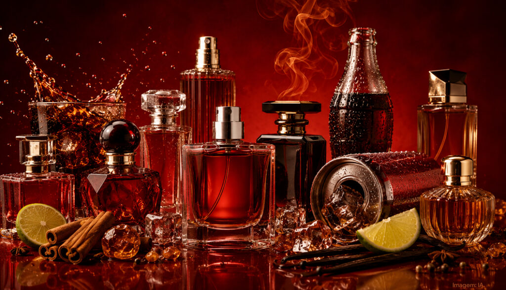 Perfumes com acorde de cola ganham espaço na tendência gourmand
