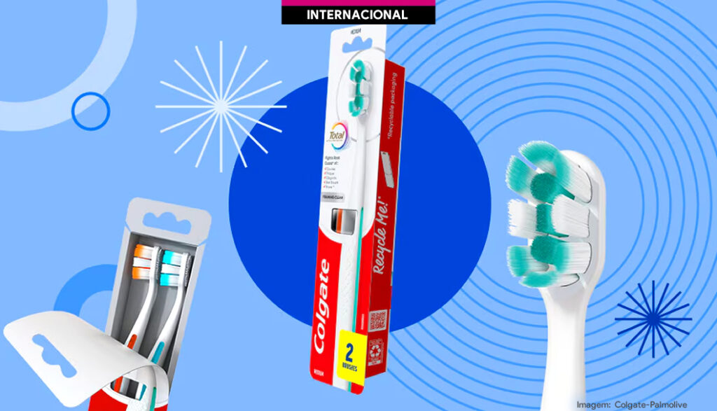 Colgate-Palmolive reformula embalagens de escovas com foco em sustentabilidade