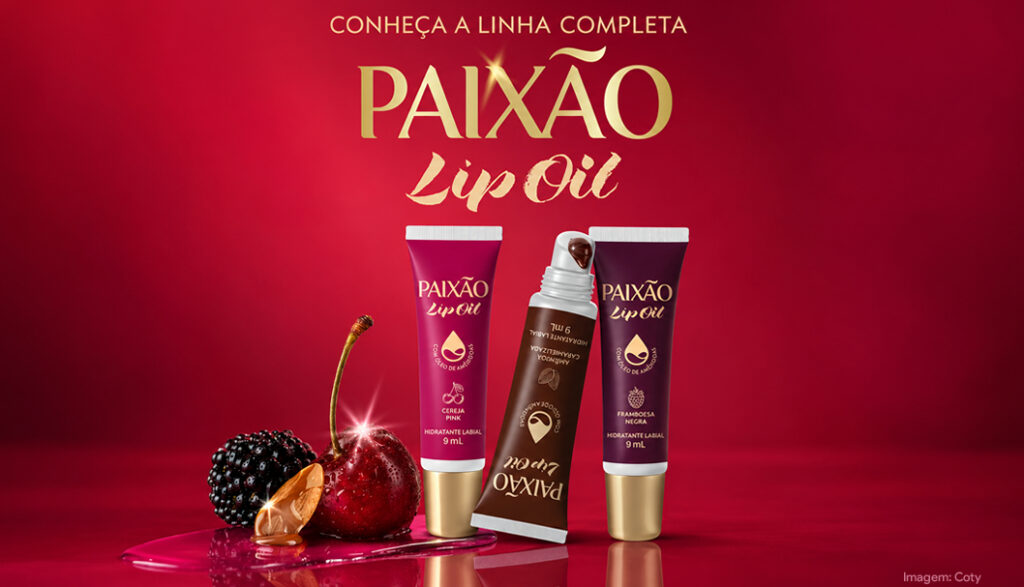 Paixão estreia em lip oils e amplia atuação em cuidados labiais