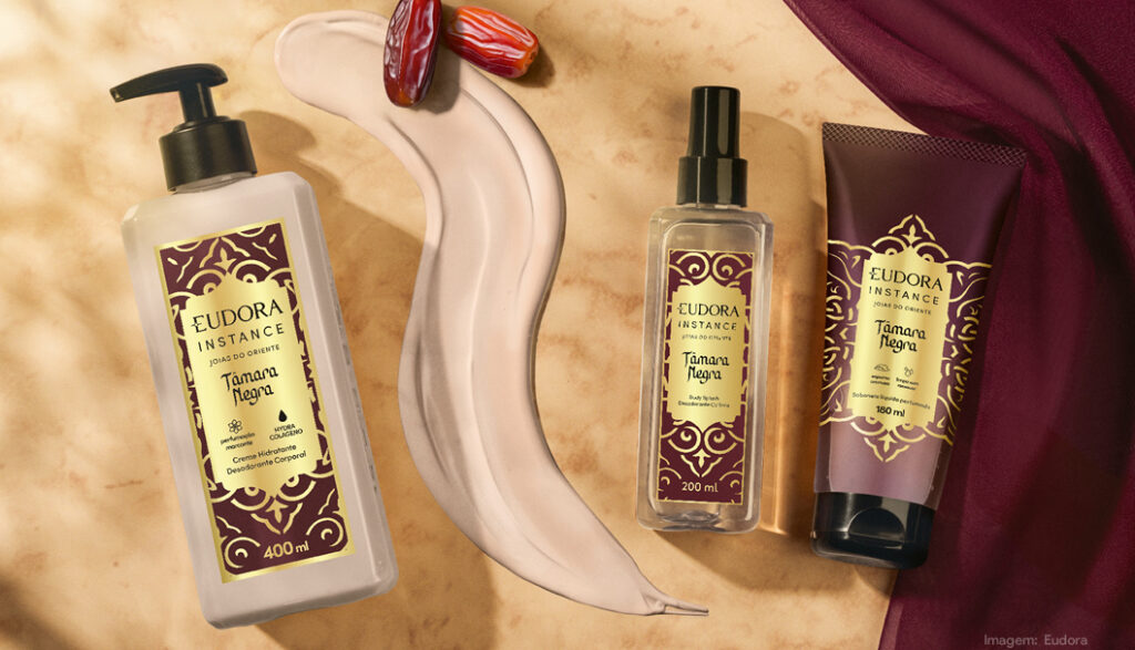 Eudora leva perfumaria árabe ao body care com Joias do Oriente