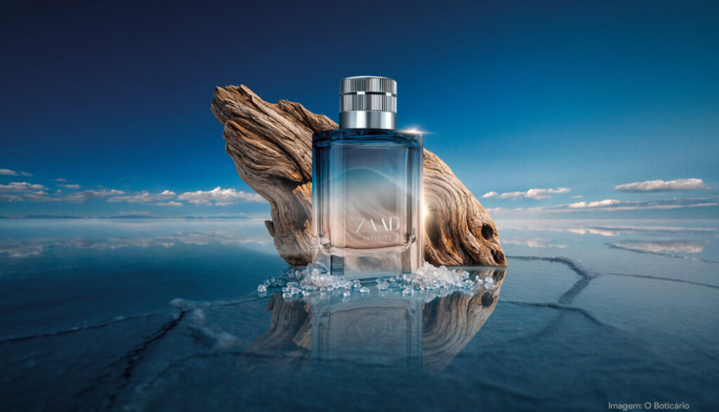 O Boticário viaja ao Salar do Uyuni e apresenta Zaad Infinity, fragrância com exclusivo acorde mineral salino