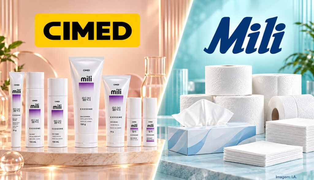 Cimed se posiciona sobre questionamento da Mili e esclarece origem da marca de skincare