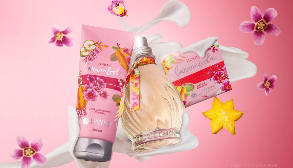 L’Occitane au Brésil relança o Leite Desodorante Corporal Flor de Carambola