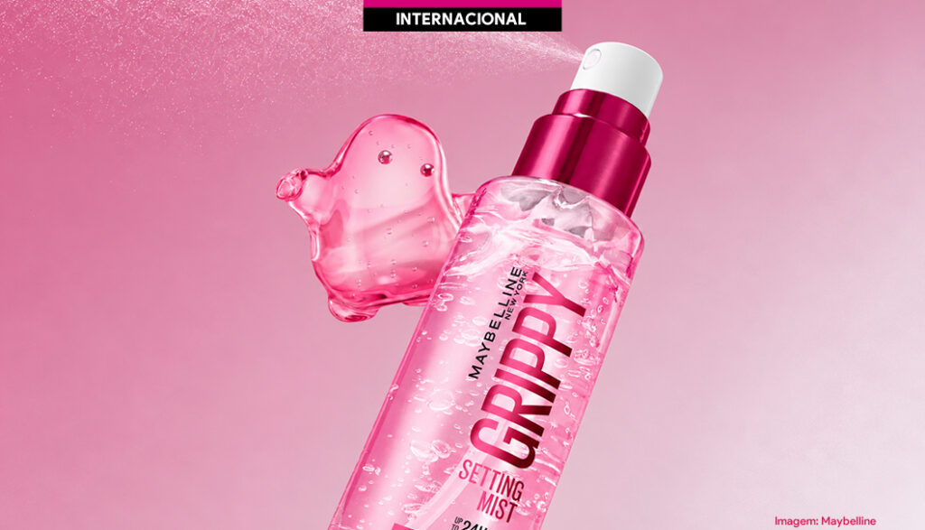 Maybelline lança fixador de maquiagem com textura que passa de gel a névoa nos EUA