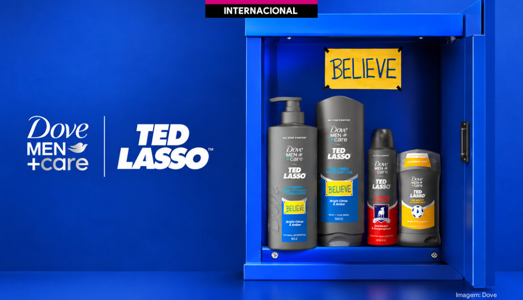 Dove Men+Care lança linha inspirada em Ted Lasso nos EUA