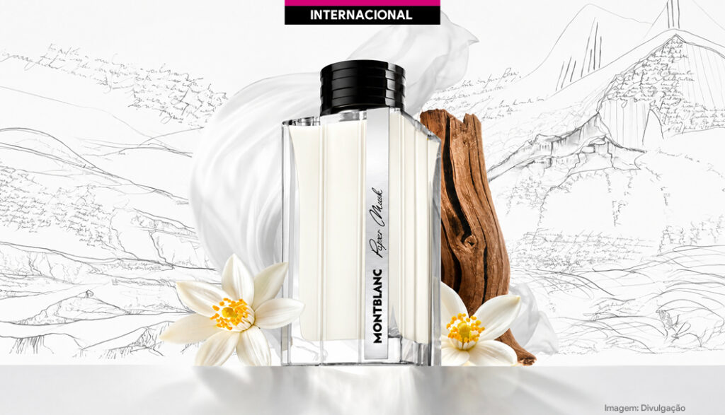Montblanc lança fragrância Paper Musk